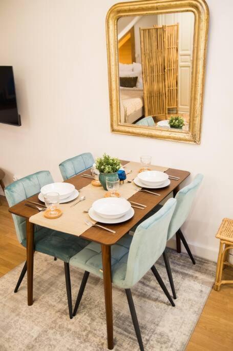 Spacious Studio In Paris Hyper Center - Smart Tv & Wifi - 4P ภายนอก รูปภาพ